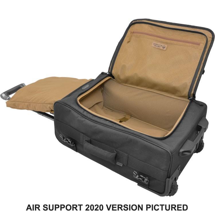 Hazard 4 Air Support V.2020 Rugged Rolling Carry-On Luggage Black-Tactical Source LLC