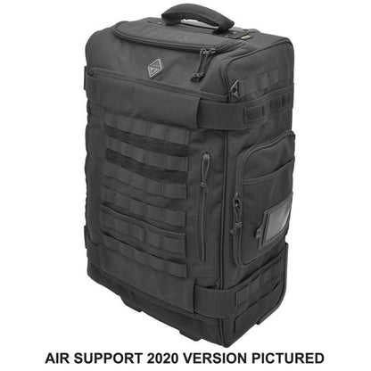 Hazard 4 Air Support V.2020 Rugged Rolling Carry-On Luggage Black-Tactical Source LLC