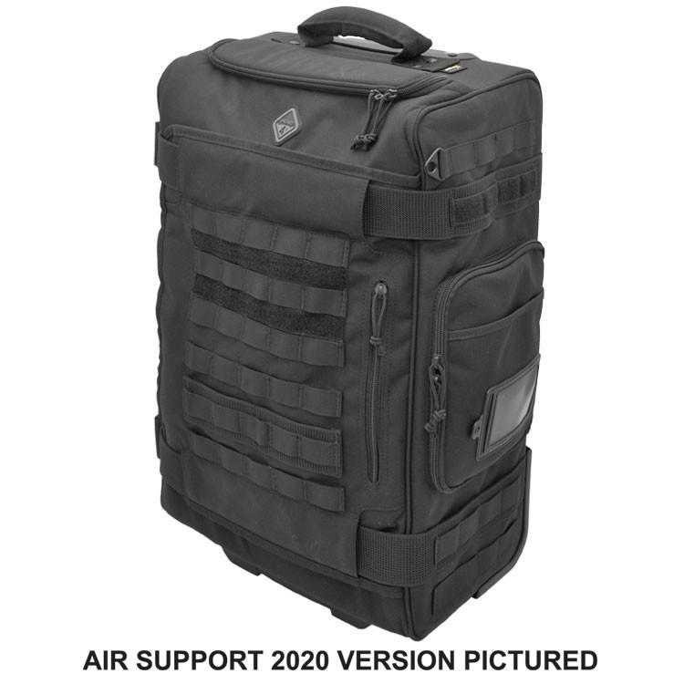Hazard 4 Air Support V.2020 Rugged Rolling Carry-On Luggage Black-Tactical Source LLC