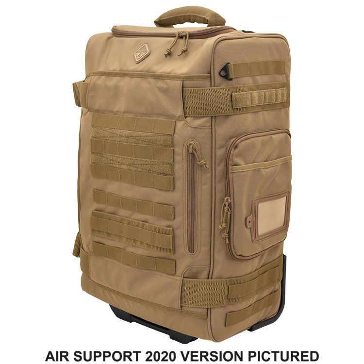 Hazard 4 Air Support V.2020 Rugged Rolling Carry-On Luggage Coyote-Tactical Source LLC