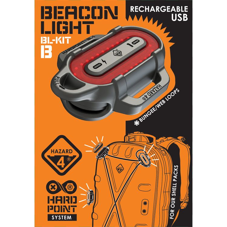 Hazard 4 BeaconLight Kit-B with Boot Cover-Tactical Source LLC