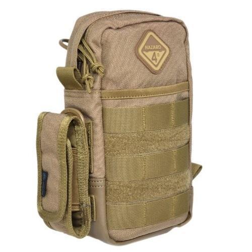 Hazard 4 Broadside MOLLE 9x5 Inch Utility Pouch Coyote-Tactical Source LLC