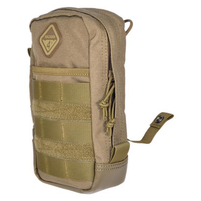 Hazard 4 Broadside MOLLE 9x5 Inch Utility Pouch Coyote-Tactical Source LLC