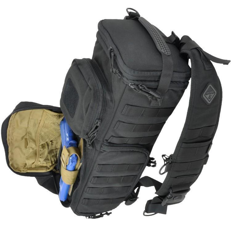 Hazard 4 Evac Photo Recon Tactical Optics Sling Pack Black-Tactical Source LLC