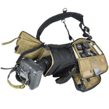 Hazard 4 Evac Photo Recon Tactical Optics Sling Pack Black-Tactical Source LLC