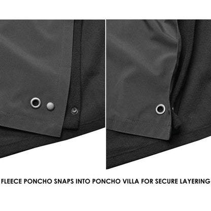 Hazard 4 Fleece Poncho Villa Liner Black-Tactical Source LLC