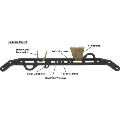 Hazard 4 HardPoint Gear Rail (Pack of 2)-Tactical Source LLC