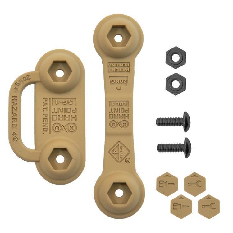 Hazard 4 HardPoint Kit #1 Coyote-Tactical Source LLC