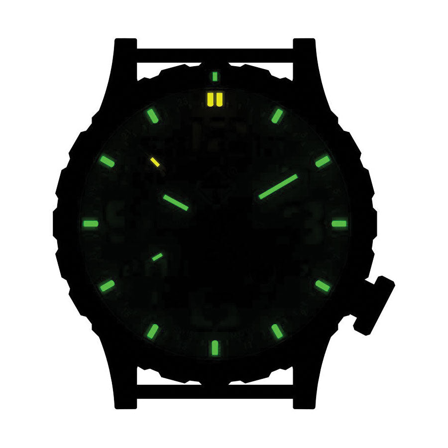 Hazard 4 HeavyWaterDiver Nightwatch White GMT Black-Tactical Source LLC