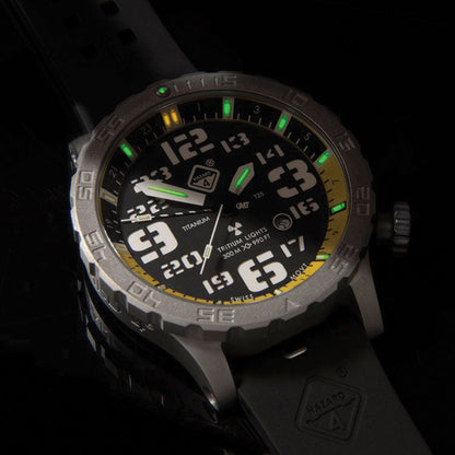 Hazard 4 HeavyWaterDiver Nightwatch White GMT Black-Tactical Source LLC