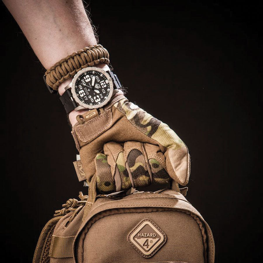 Hazard 4 HeavyWaterDiver Nightwatch White GMT Black-Tactical Source LLC