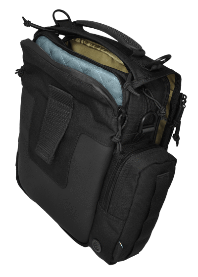 Hazard 4 Kato iPad/Tablet Mini-Messenger Bag w/ MOLLE Black-Tactical Source LLC