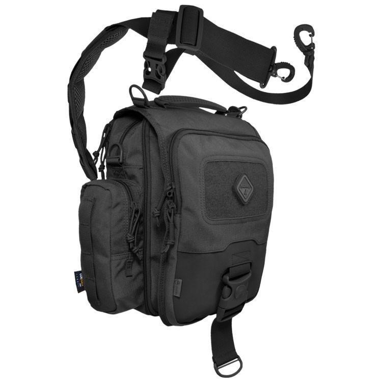 Hazard 4 Kato iPad/Tablet Mini-Messenger Bag w/ MOLLE Black-Tactical Source LLC