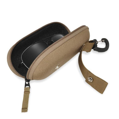 Hazard 4 Mil-Pod Ballistic Nylon Sunglasses Case Coyote-Tactical Source LLC