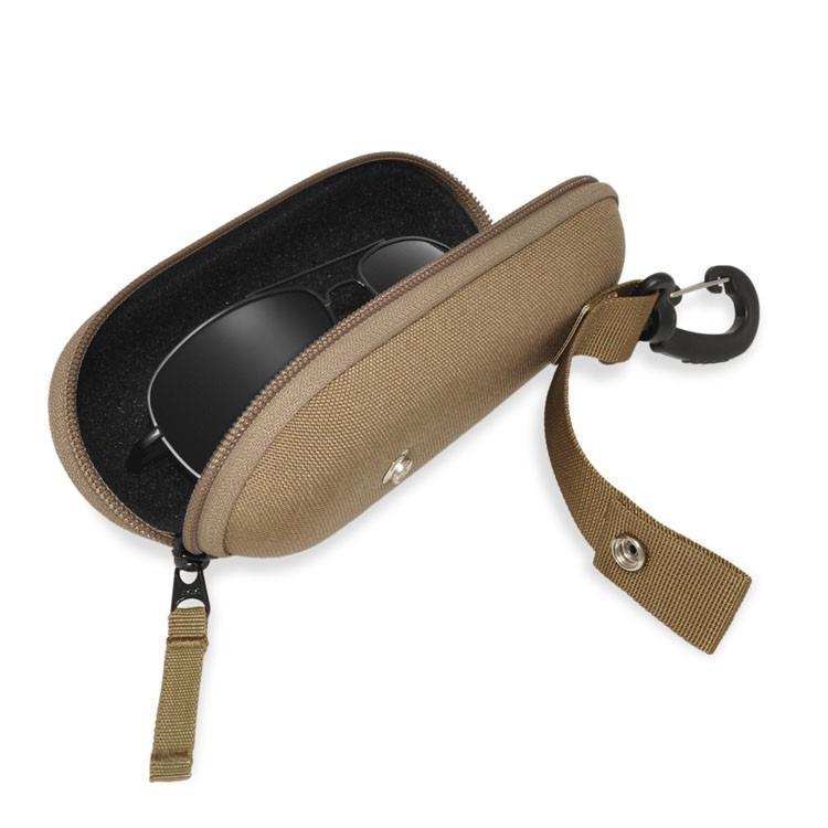 Hazard 4 Mil-Pod Ballistic Nylon Sunglasses Case Coyote-Tactical Source LLC