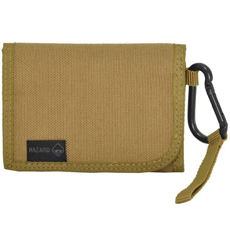 Hazard 4 Mil-Wafer slim tri-fold wallet Coyote-Tactical Source LLC