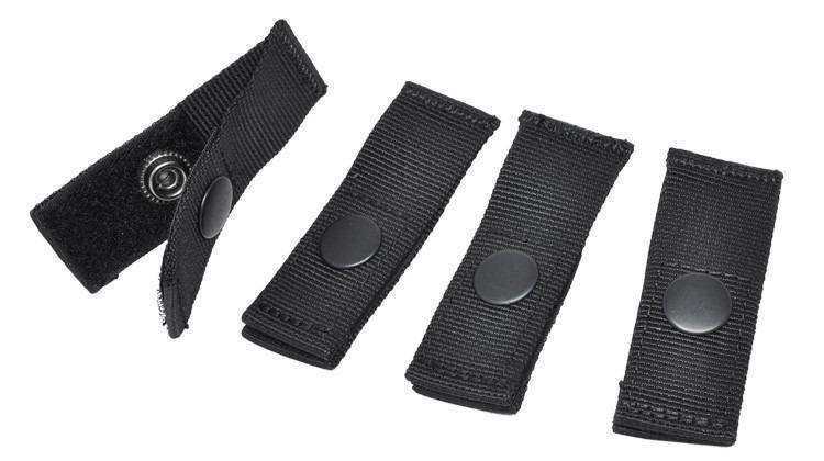 Hazard 4 Molle-Pal Mounting Joints for Webbing Systems Black-Tactical Source LLC