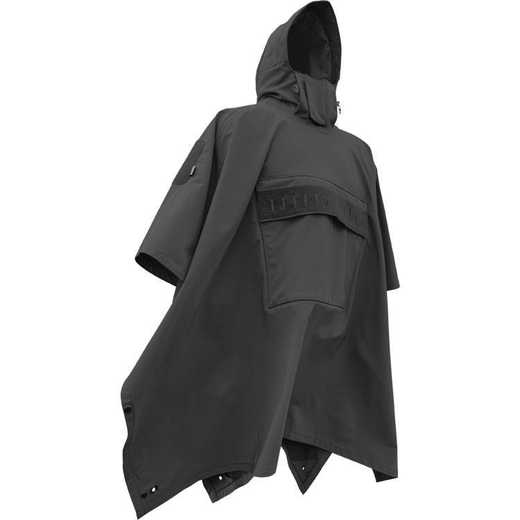 Hazard 4 Poncho Villa 2020 Version Technical Soft-Shell Poncho Black-Tactical Source LLC