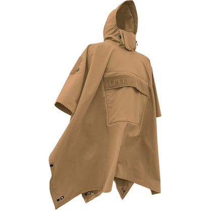 Hazard 4 Poncho Villa 2020 Version Technical Soft-Shell Poncho Coyote-Tactical Source LLC