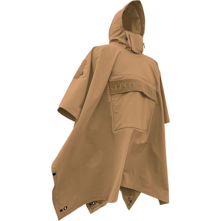 Hazard 4 Poncho Villa 2020 Version Technical Soft-Shell Poncho Coyote-Tactical Source LLC