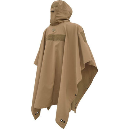 Hazard 4 Poncho Villa 2020 Version Technical Soft-Shell Poncho Coyote-Tactical Source LLC