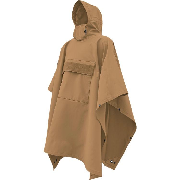 Hazard 4 Poncho Villa 2020 Version Technical Soft-Shell Poncho Coyote-Tactical Source LLC