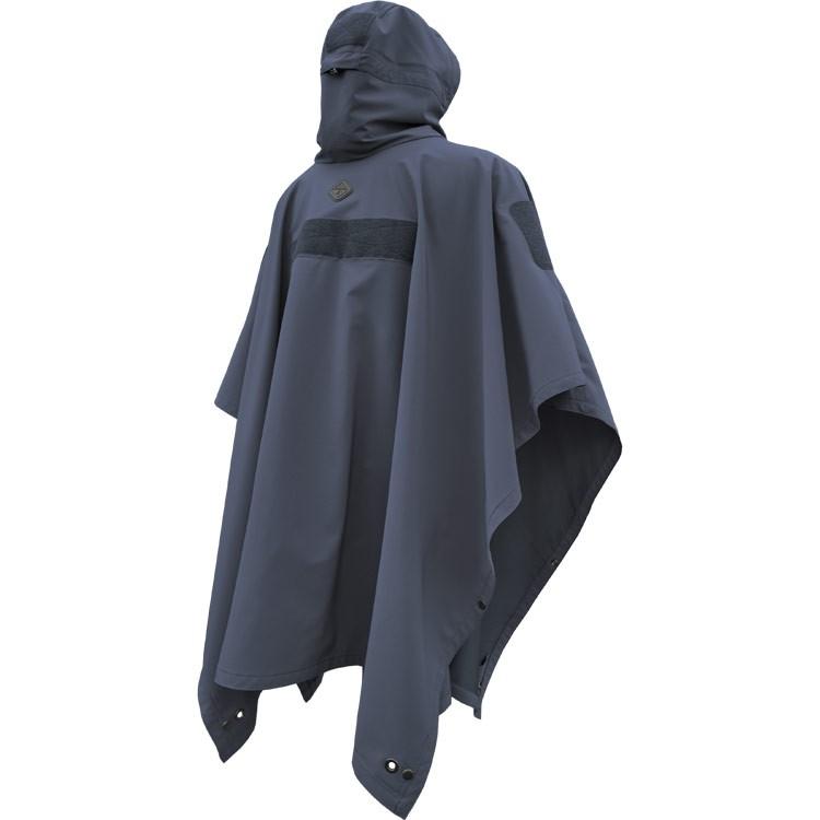 Hazard 4 Poncho Villa 2020 Version Technical Soft-Shell Poncho Navy Blue-Tactical Source LLC