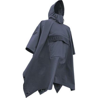 Hazard 4 Poncho Villa 2020 Version Technical Soft-Shell Poncho Navy Blue-Tactical Source LLC