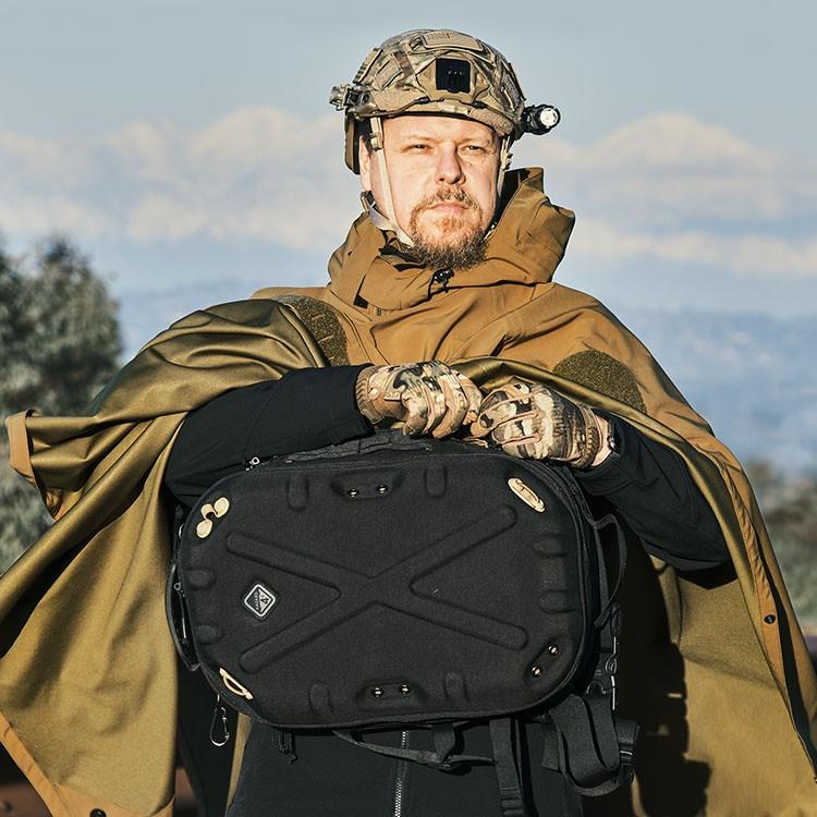 Hazard 4 Poncho Villa 2020 Version Technical Soft-Shell Poncho Navy Blue-Tactical Source LLC