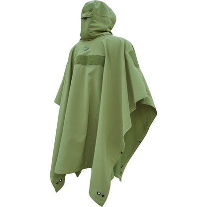 Hazard 4 Poncho Villa 2020 Version Technical Soft-Shell Poncho OD Green-Tactical Source LLC