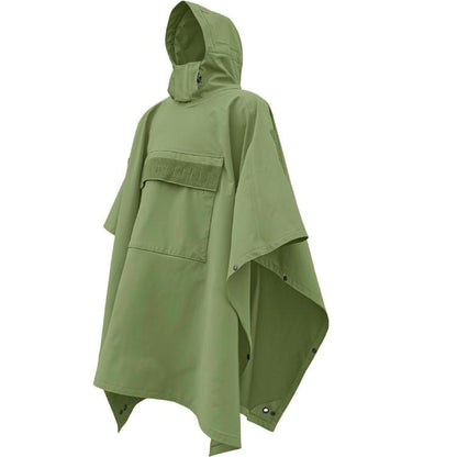 Hazard 4 Poncho Villa 2020 Version Technical Soft-Shell Poncho OD Green-Tactical Source LLC
