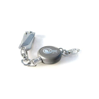 Hazard 4 Rewind Gear Retractor - Steel Cable Keychain-Style Spring-Winding Lanyard-Tactical Source LLC