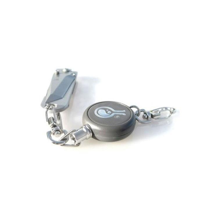 Hazard 4 Rewind Gear Retractor - Steel Cable Keychain-Style Spring-Winding Lanyard-Tactical Source LLC