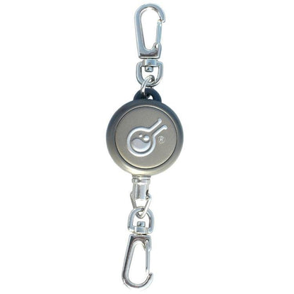 Hazard 4 Rewind Gear Retractor - Steel Cable Keychain-Style Spring-Winding Lanyard-Tactical Source LLC