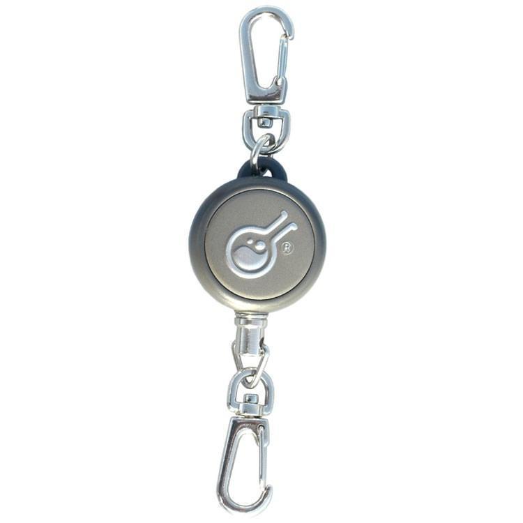 Hazard 4 Rewind Gear Retractor - Steel Cable Keychain-Style Spring-Winding Lanyard-Tactical Source LLC