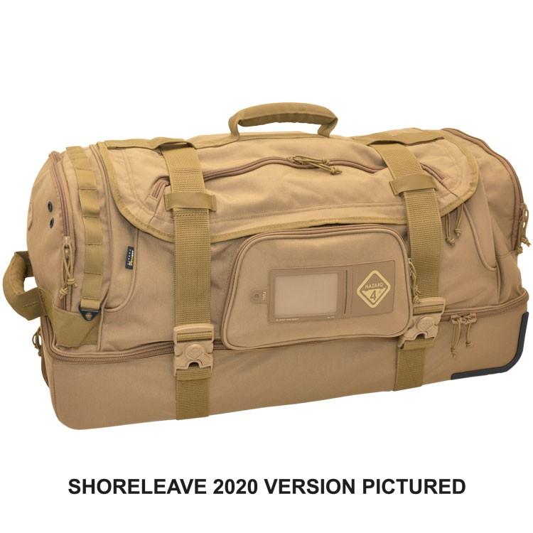 Hazard 4 Shoreleave V.2020 Compartmentalized Rolling Luggage Black-Tactical Source LLC