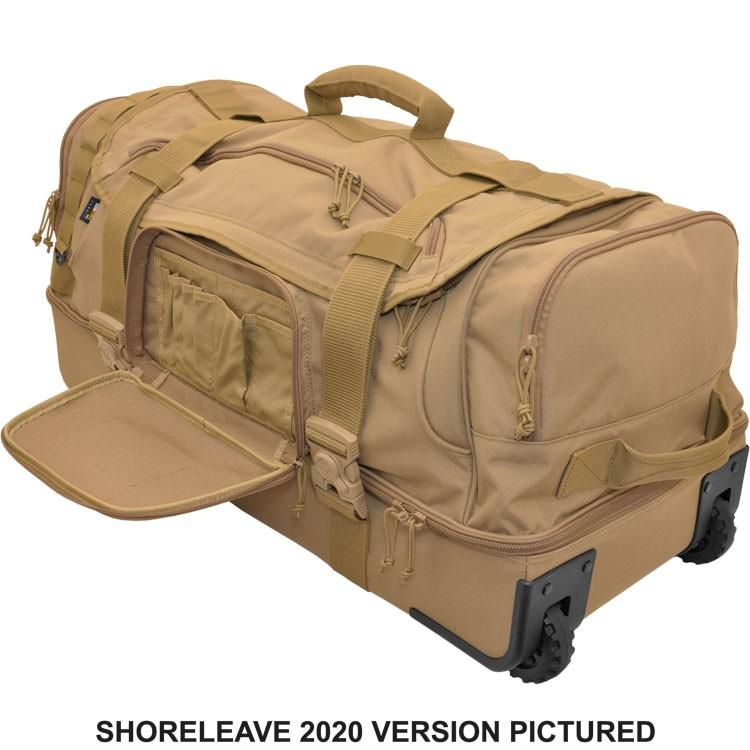 Hazard 4 Shoreleave V.2020 Compartmentalized Rolling Luggage Black-Tactical Source LLC