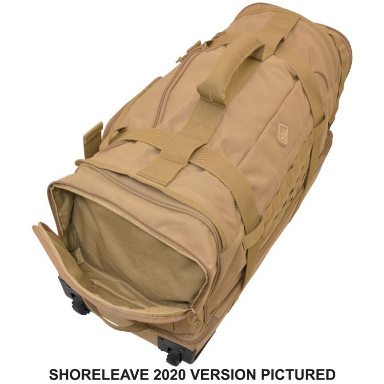 Hazard 4 Shoreleave V.2020 Compartmentalized Rolling Luggage Black-Tactical Source LLC