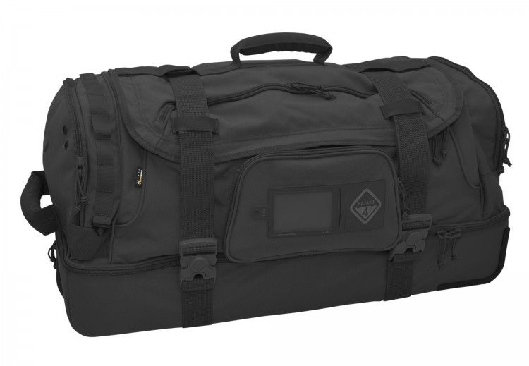Hazard 4 Shoreleave V.2020 Compartmentalized Rolling Luggage Black-Tactical Source LLC