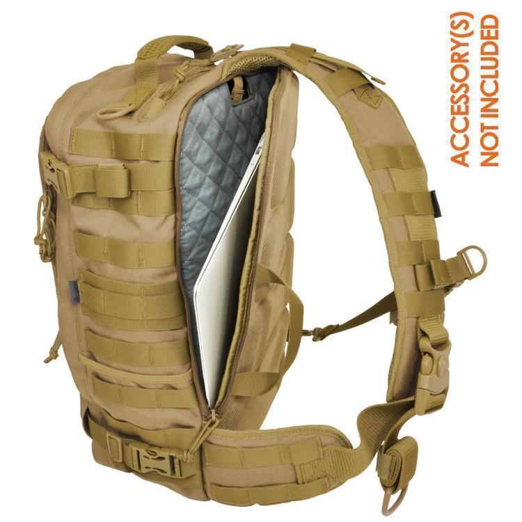 Hazard 4 Sidewinder Sling Pack Coyote-Tactical Source LLC