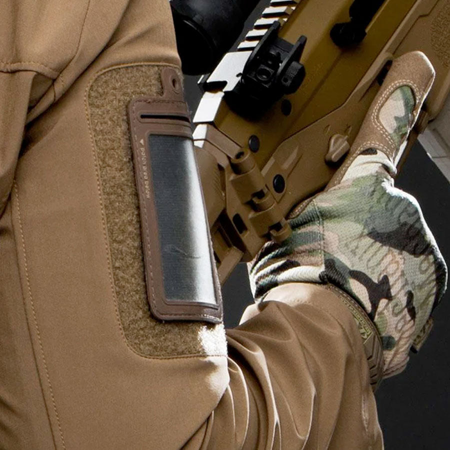 Hazard 4 Small 12x8cm ID Patch Coyote-Tactical Source LLC