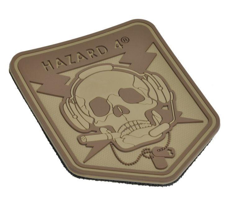 Hazard 4 Special Ops Skull Patch Coyote-Tactical Source LLC