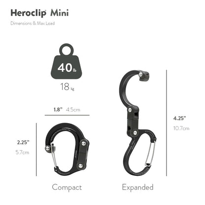 Heroclip Gear Aid Heroclip Mini-Tactical Source LLC