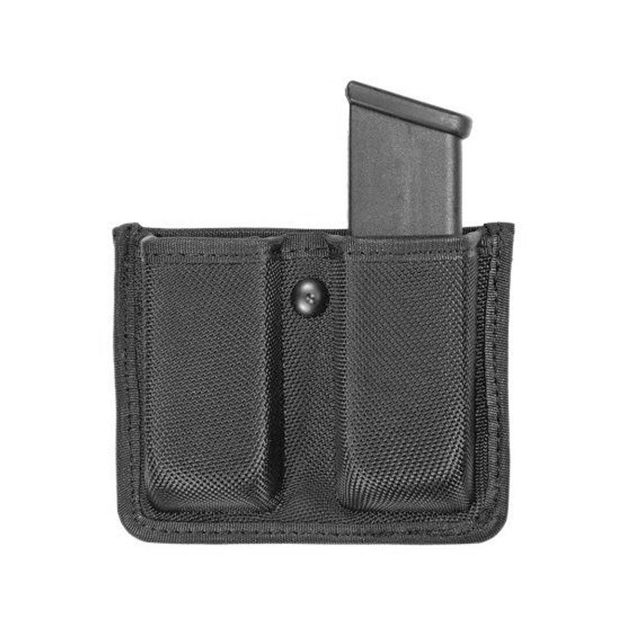 Hero's Pride Ballistic Open Bullets Out Double Magazine Case Black-Tactical Source LLC