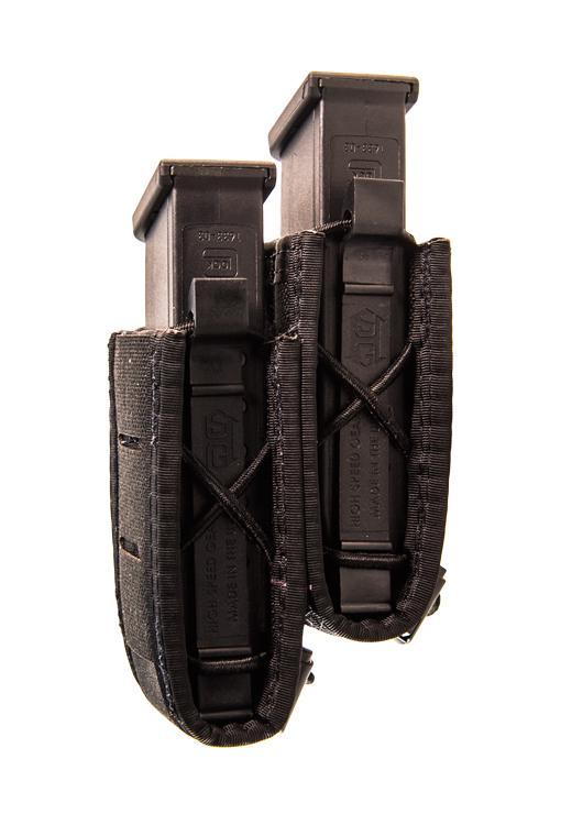 High Speed Gear Duty Staggered Double Pistol TACO Pouch U-MOUNT-Tactical Source LLC