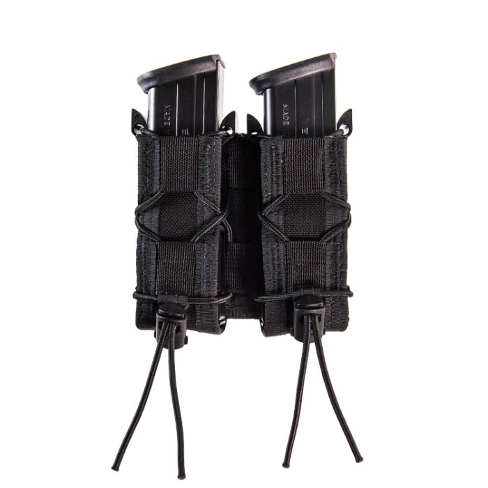 High Speed Gear Pistol TACO - Adaptable Belt Mount (ABM) Double Mag Pouch - Black-Tactical Source LLC