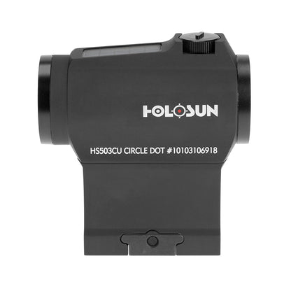 Holosun Micro Sight Green/Red Dot with Solar Panel HE503CU-GR/HS503CU-Tactical Source LLC