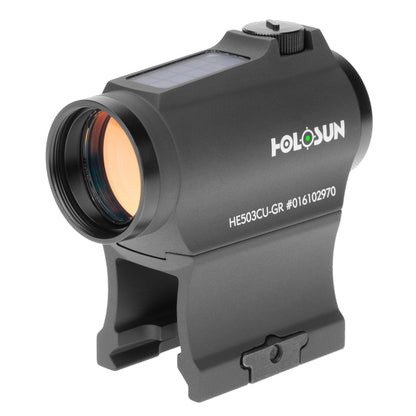 Holosun Micro Sight Green/Red Dot with Solar Panel HE503CU-GR/HS503CU-Tactical Source LLC