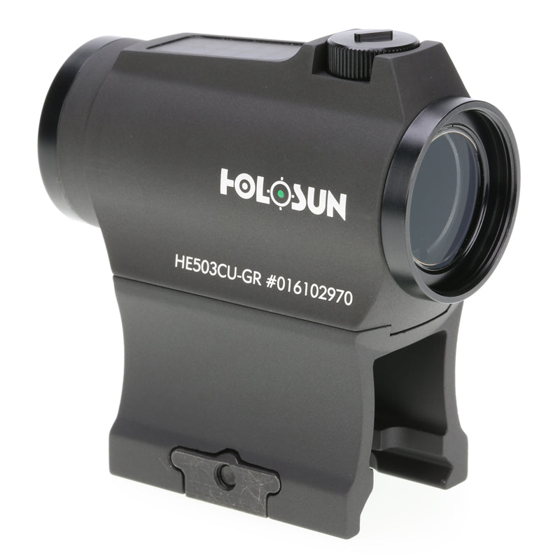 Holosun Micro Sight Green/Red Dot with Solar Panel HE503CU-GR/HS503CU-Tactical Source LLC