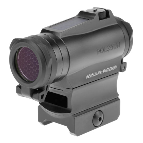 Holosun Micro Sight Green/Red Dot with Solar Panel HE515CM-GR/HS515CM-Tactical Source LLC